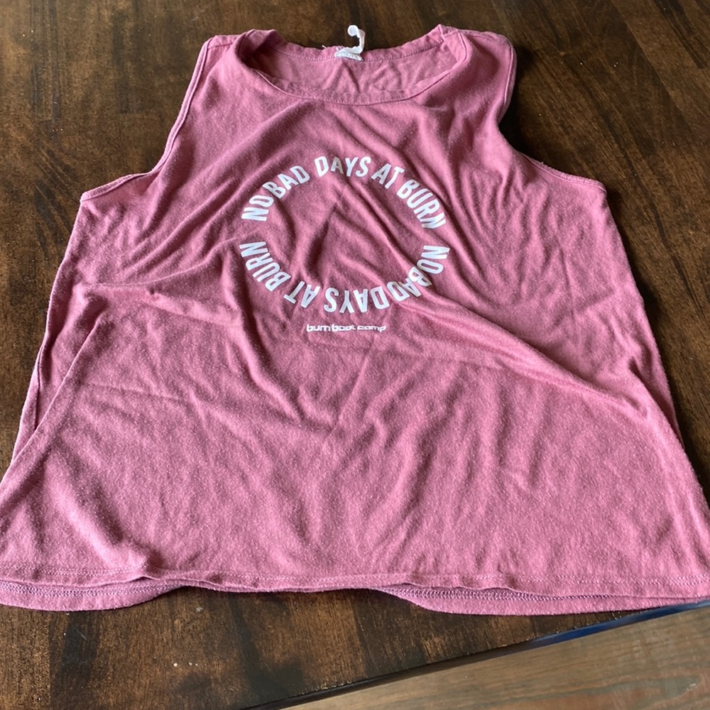Burn Boot Camp tank - size small